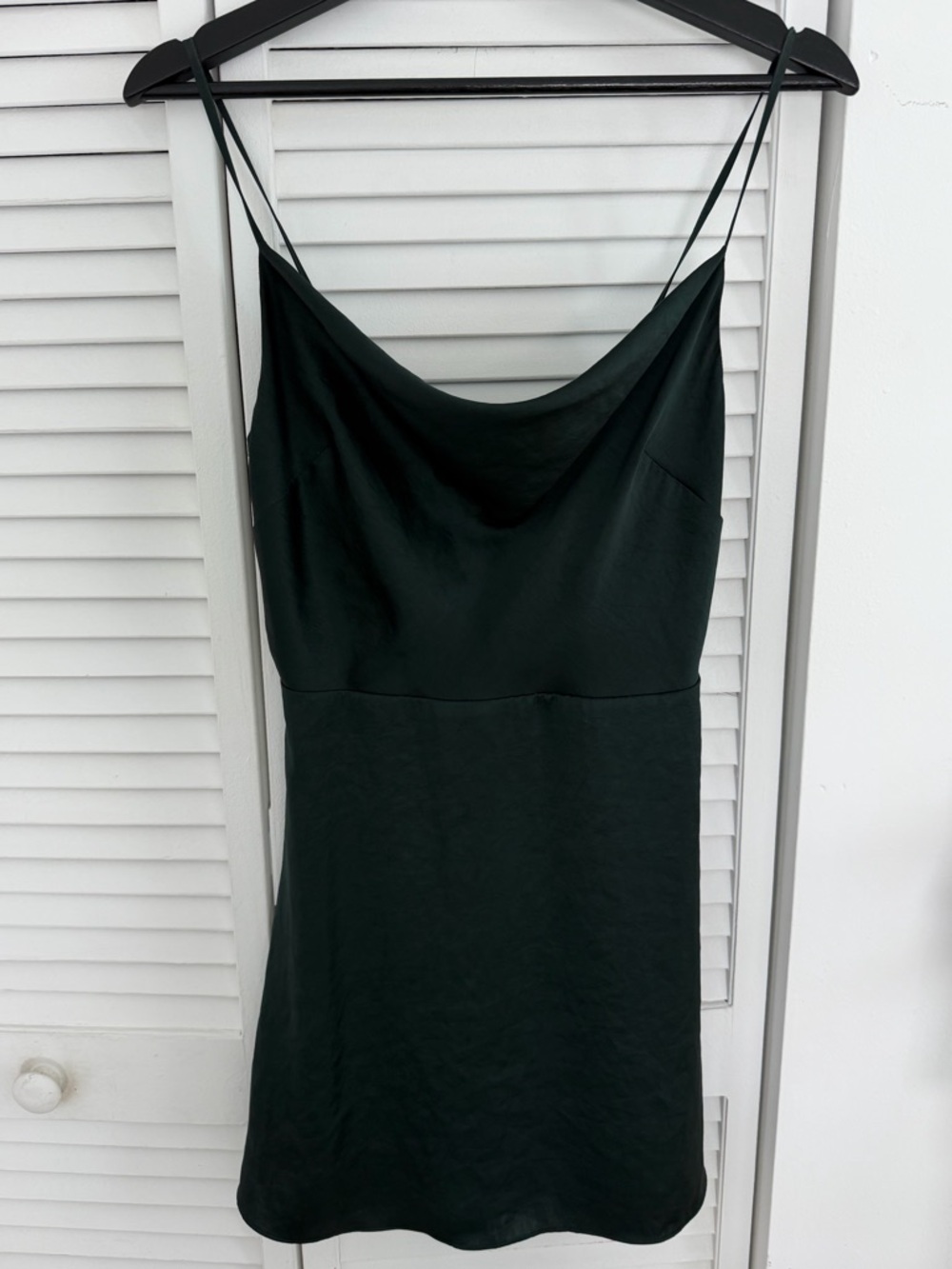 Aritzia Sunday Best Dark Green Dress